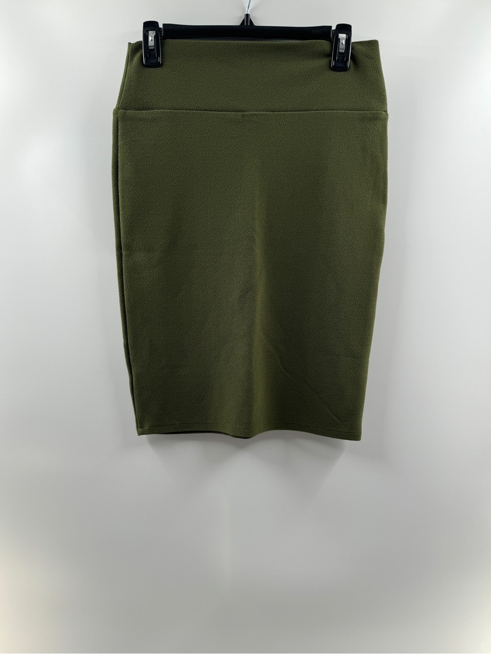 LuLaRoe Cassie Olive Green Pencil Skirt – Women's Medium